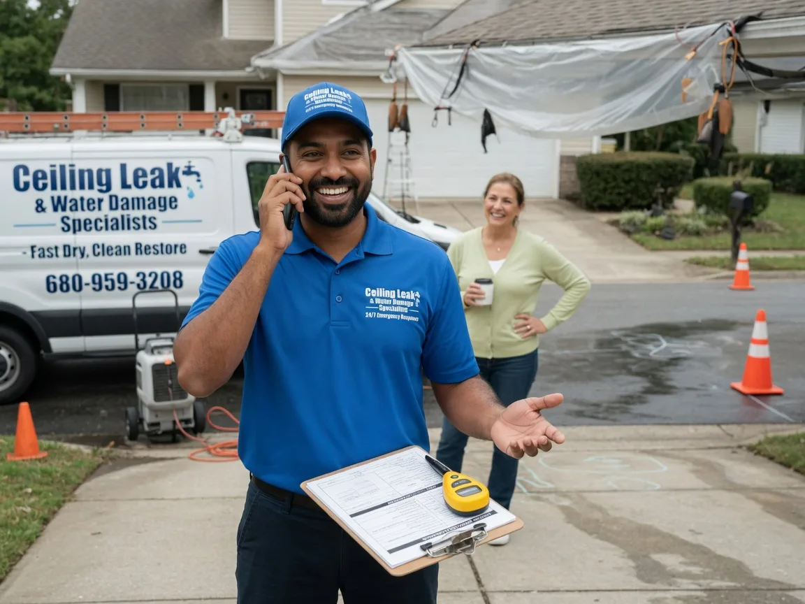 Ceiling Leak Cleanup Mount Sterling, KY FAQs